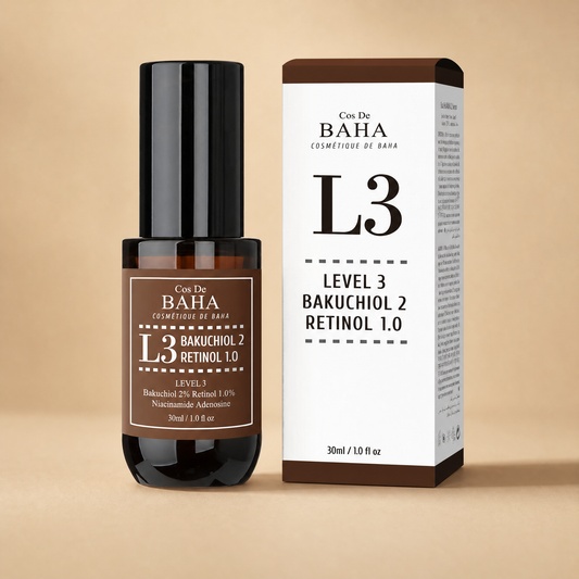 Cos De BAHA L3 Bakuchiol 2% + Retinol 1% Serum 30ml